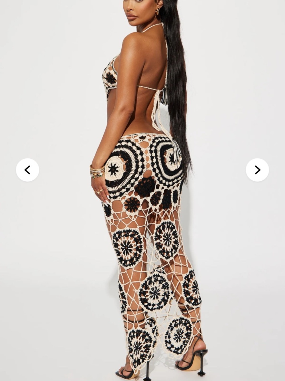 Bohemian beach dress - Picture 2 of 3